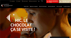 Desktop Screenshot of citeduchocolat.com